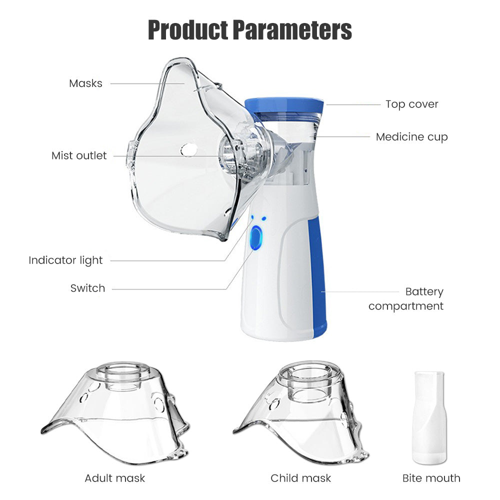 Portable mini nebulizer