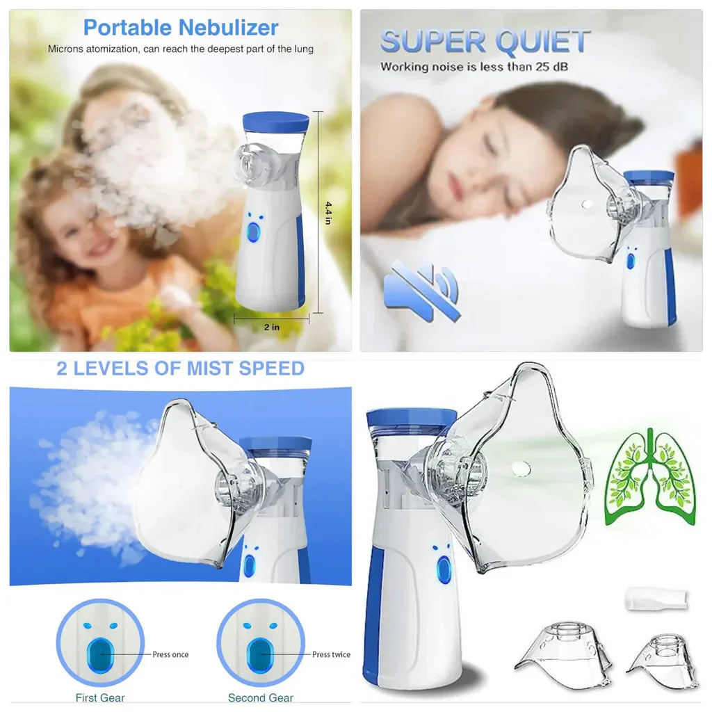 Portable mini nebulizer