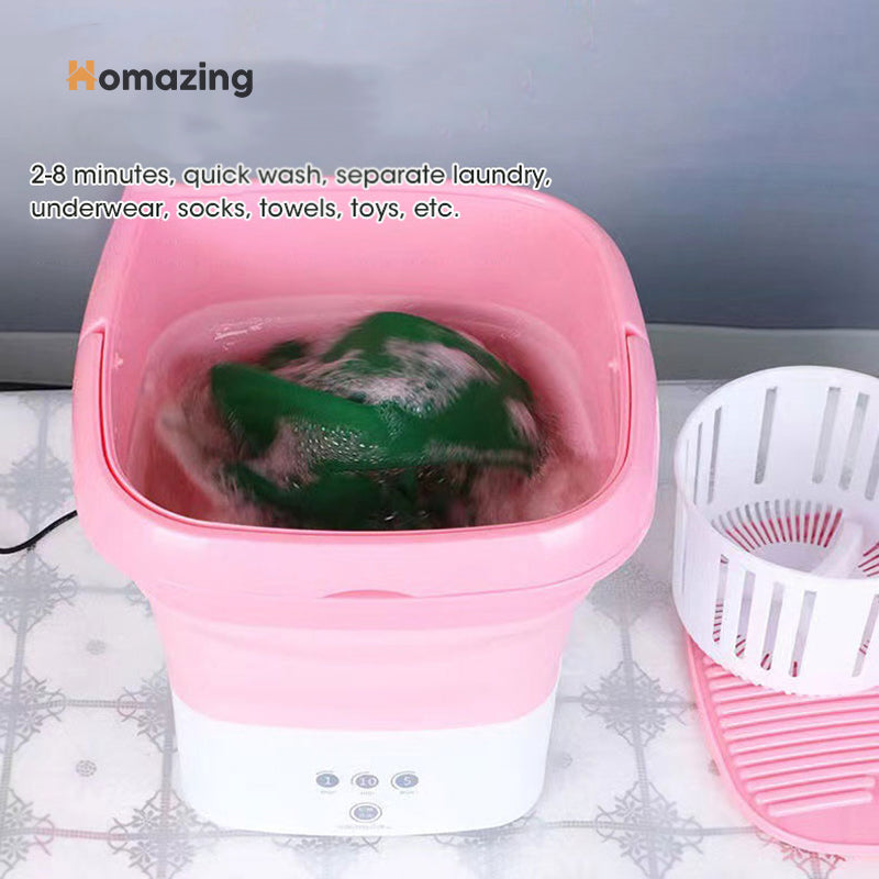 Mini folding waching machine