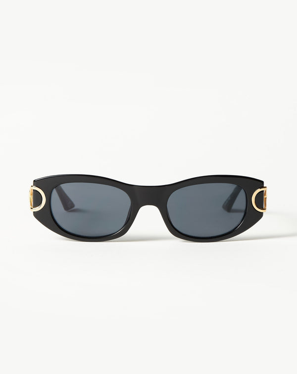 نظارة شمسية بيضاوية Le Specs Hydrus Link | أسود